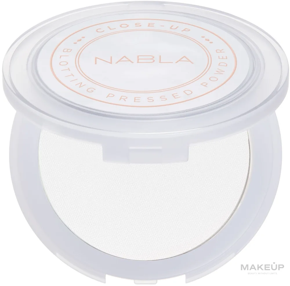 Компактная пудра Nabla Close-Up Blotting матирующая для лица, 15 г