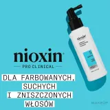 Уход для кожи головы и сухих повреждённых волос Nioxin Pro Clinical System 3 Scalp + Hair Thickening Treatment, 100 мл — фото 2