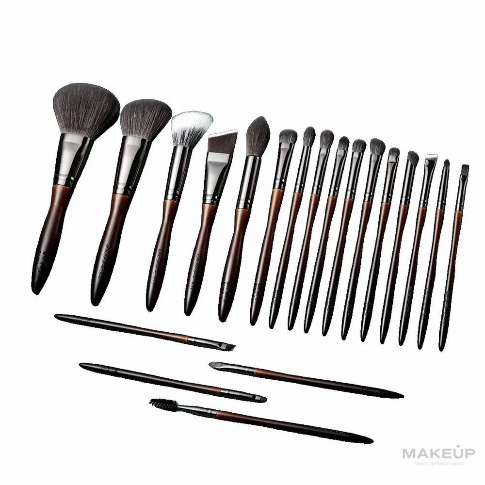 Набор кистей для макияжа Eigshow Beauty Chinese Dragon Ebony Professional 20 шт