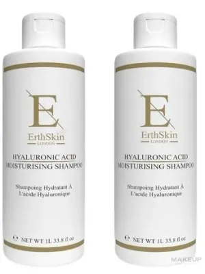 Шампунь ErthSkin London увлажняющий с гиалуроновой кислотой, для повреждённых волос, 1000 мл