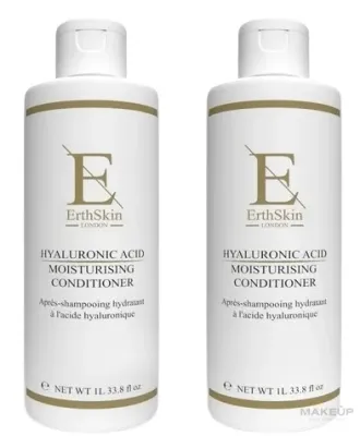 Увлажняющий кондиционер для волос с гиалуроновой кислотой ErthSkin London Hyaluronic Acid Moisturising Conditioner 2 x 1000 мл