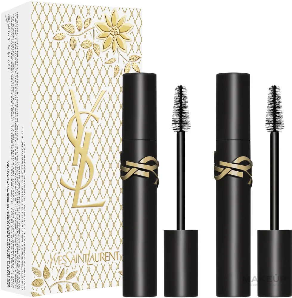 Набор тушей для ресниц Yves Saint Laurent Lash Clash Duo 2 шт по 9 мл