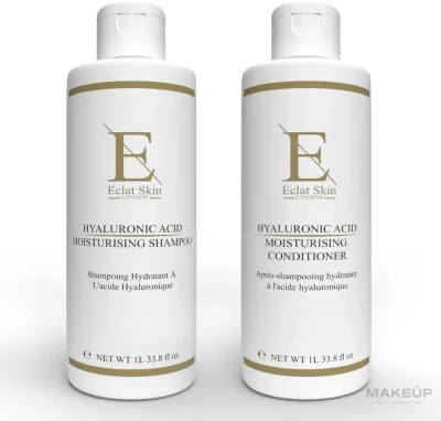 Набор для волос ErthSkin London Hyaluronic Acid шампунь и кондиционер с гиалуроновой кислотой 2x1000 мл