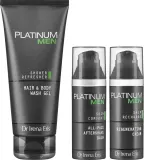 Мужской набор Dr Irena Eris Platinum Men крем для лица бальзам после бритья и гель для умывания 2x50+200 мл — фото 2