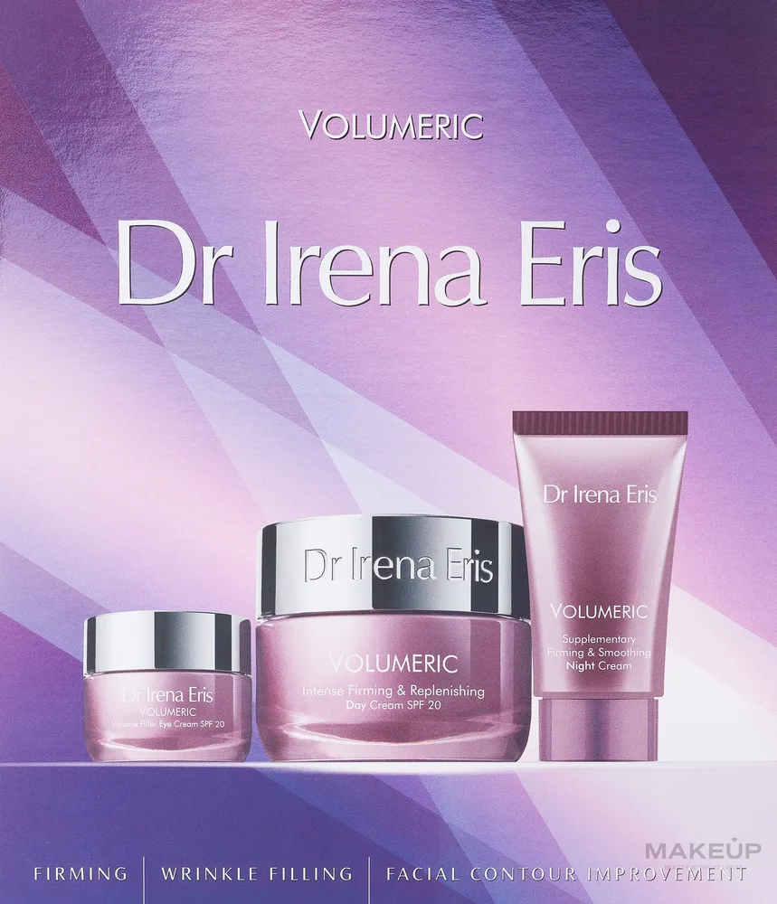 Набор для лица Dr Irena Eris Volumeric дневной ночной крем и крем для век для зрелой кожи 50+30+15 мл