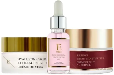 Набор для лица ErthSkin London Retinol Night Care крем крем для век и масло с ретинолом и глицерином 50+30+30 мл