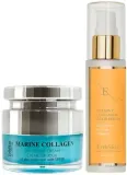 Набор для лица ErthSkin London дневной крем SPF50 с морским коллагеном и сыворотка-эликсир 50+60 мл — фото 1