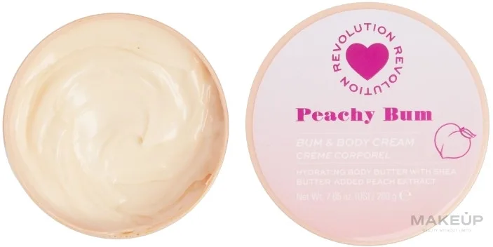 Крем для тела I Heart Revolution Peachy Bum с ароматом персика 200 г