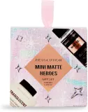 Набор для лица Makeup Revolution Mini Matte Heroes Gift Set фиксирующий спрей и пудра, матовое покрытие, 30 мл + 10 г — фото 2