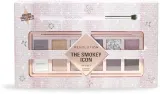 Набор для макияжа глаз Makeup Revolution The Smokey Icon палетка теней и кисть для растушевки — фото 1