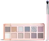 Набор для макияжа глаз Makeup Revolution The Smokey Icon палетка теней и кисть для растушевки — фото 2