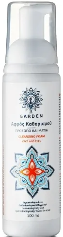 Garden Cleansing Foam Face and Eyes кремовая очищающая пенка без сульфатов для лица и глаз 100 мл
