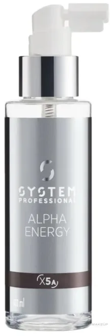 Энергетическая сыворотка для волос System Professional Extra Alpha Energy X5A, 100 мл