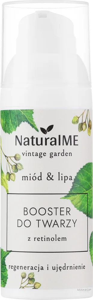 Ночной бустер для лица NaturalME Vintage Garden Honey Linden с ретинолом 50 мл