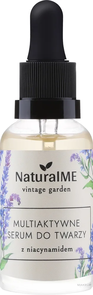Сыворотка для лица NaturalME Vintage Garden Sage Cistus с ниацинамидом 30 мл