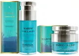 Набор для лица ErthSkin London Marine Collagen ночной крем и сыворотка с коллагеном алоэ и витамином C 50+30 мл — фото 1