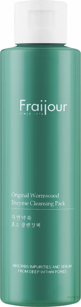 Энзимная пудра-маска для лица с полынью Fraijour Wormwood Enzyme Cleansing Pack, 80 г