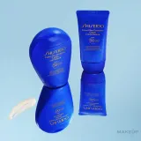 Лосьон для лица и тела Shiseido Sun Expert солнцезащитный SPF 50 уцененный 300 мл — фото 8