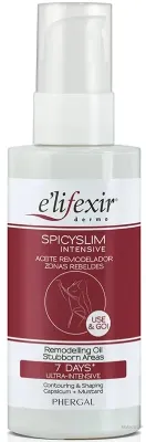 Масло для тела E'lifexir Dermo Spicyslim интенсивное разогревающее антицеллюлитное 100 мл