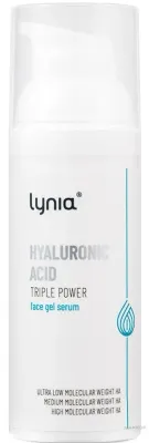 Сыворотка для лица Lynia Triple Power Hyaluronic Acid гелевая 50 мл