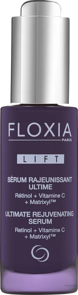 Сыворотка для лица Floxia Lift Ultimate с ретинолом и витамином C 30 мл