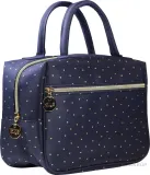 Косметичка KillyS Golden Heart XL темно-синяя с золотом 27х18х12,5 см — фото 1