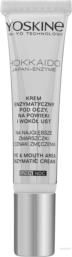 Крем для глаз Yoskine Hokkaido Japan-Enzyme с пептидами 15 мл