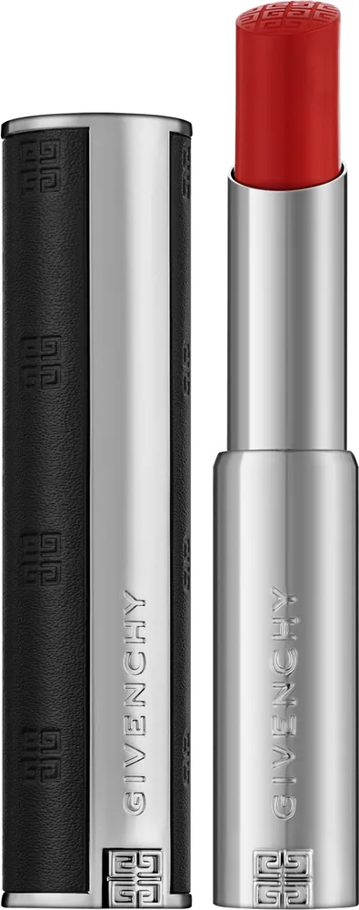Помада для губ Givenchy Le Rouge Interdit Satin сатиновая, оттенок 310 - Rouge Incandescent