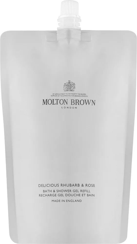 Сменный блок геля для ванны и душа Molton Brown Delicious Rhubarb & Rose, 400 мл