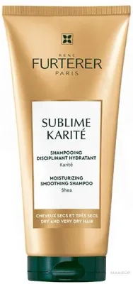 Шампунь Rene Furterer Sublime Karite увлажняющий, для сухих волос, с маслом ши, соей и салициловой кислотой, 500 мл, Франция