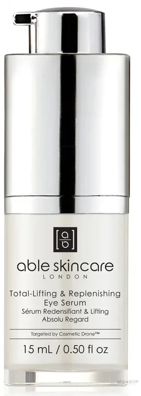 Сыворотка для области вокруг глаз Able Skincare Total-Lifting с гиалуроновой кислотой и глицерином для зрелой кожи 15 мл