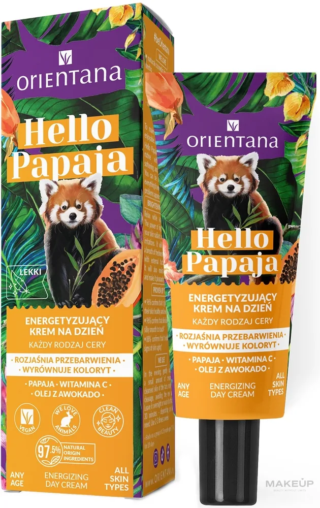 Крем для лица Orientana Hello Papaja дневной с витамином C 40 мл