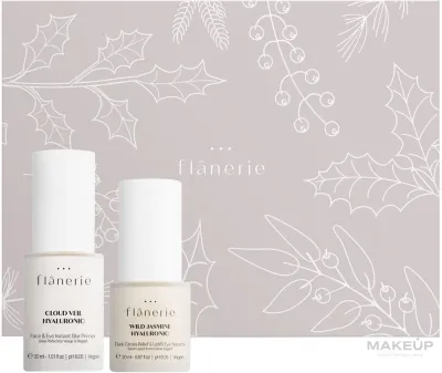 Набор для лица Flanerie Free Eye Bags сыворотка для век и праймер 20+30 мл с эфирами жожоба