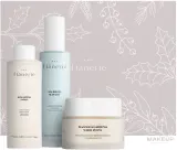 Набор для лица Flanerie Night Spa at Home ночной крем крио-гель и маска 45+100+100 мл с эфирами жожоба — фото 1