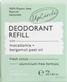 Дезодорант натуральный UpCircle Refillable Deodorant with Macadamia + Bergamot сменный блок, с маслом макадамии, 41 г — фото 2