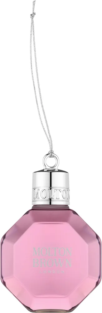 Гель для душа Molton Brown Fiery Pink Pepper во флаконе-ёлочном шаре, 75 мл