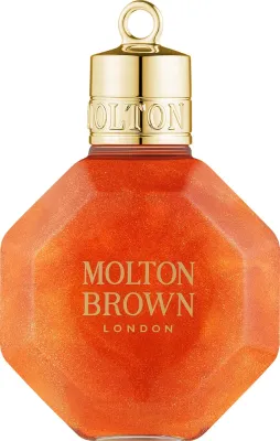 Гель для душа Molton Brown Marvellous Mandarin & Spice во флаконе-ёлочном шаре, 75 мл