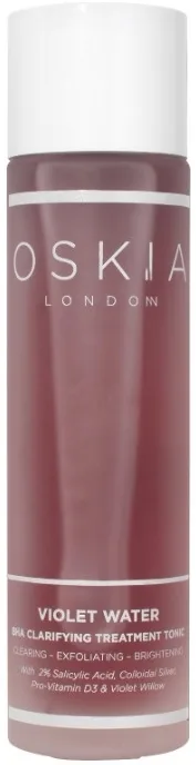 Очищающий тоник для проблемной кожи Oskia Violet Water BHA Clarifying Treatment Tonic с 2% BHA, 100 мл
