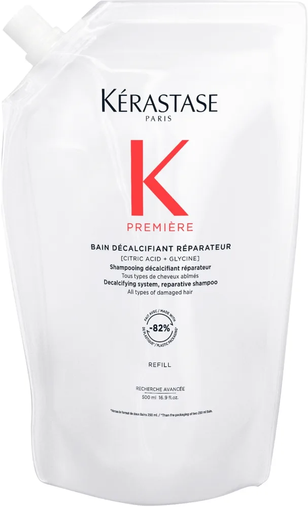 Шампунь-ванна Kerastase Première Decalcifying Repairing восстанавливающий, с лимонной кислотой и глицином, 500 мл, Испания