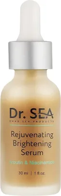 Dr Sea Dr. Sea Rejuvenating Brightening Serum - Сыворотка для лица Dr. Sea Rejuvenating Brightening с арбутином и ниацинамидом 30 мл