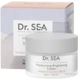 Dr Sea Dr. Sea Moisturising Brightening Cream - Крем для лица Dr. Sea с витамином C увлажняющий SPF15 50 мл — фото 1