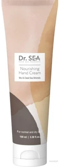 Dr Sea Dr. Sea Hand Cream - Крем для рук Dr. Sea с грязью и минералами Мёртвого моря защитный 100 мл