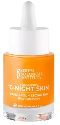 Сыворотка для лица Servm Botanical Institute G-Night Skin Active ночная 30 мл