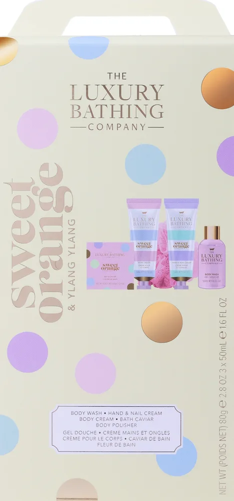 Набор для тела Grace Cole Sweet Orange & Ylang Ylang из 5 средств для тела с ароматом апельсина и иланг-иланга
