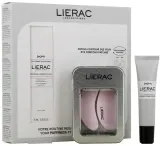 Набор для век Lierac Diopti гель против отечности и многоразовые патчи для глаз 15 мл+2 шт — фото 1