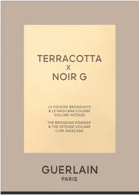 Набор Guerlain Terracotta Poudre Bronzante + Mascara Volume Intense пудра бронзирующая и тушь для объёма ресниц, 8,5 г + 6 г