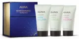 Набор Ahava The Triple Treat минеральный гель для душа 40 мл крем для рук 40 мл и лосьон для тела 40 мл — фото 1
