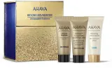 Набор Ahava Holiday Unstoppable Radiance грязевая маска с золотом 15 мл лосьон для лица 15 мл и гель для умывания 15 мл — фото 1