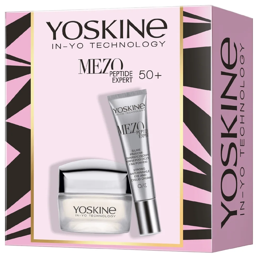 Набор для лица Yoskine Mezo Peptide Expert крем и крем для век для зрелой кожи 50+15 мл