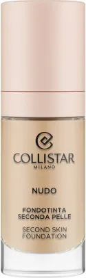 Тональный флюид Collistar Nudo Second Skin Foundation сияющий увлажняющий SPF 15, 30 мл
